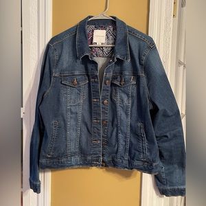 Vintage America Jean Jacket Woman XXL